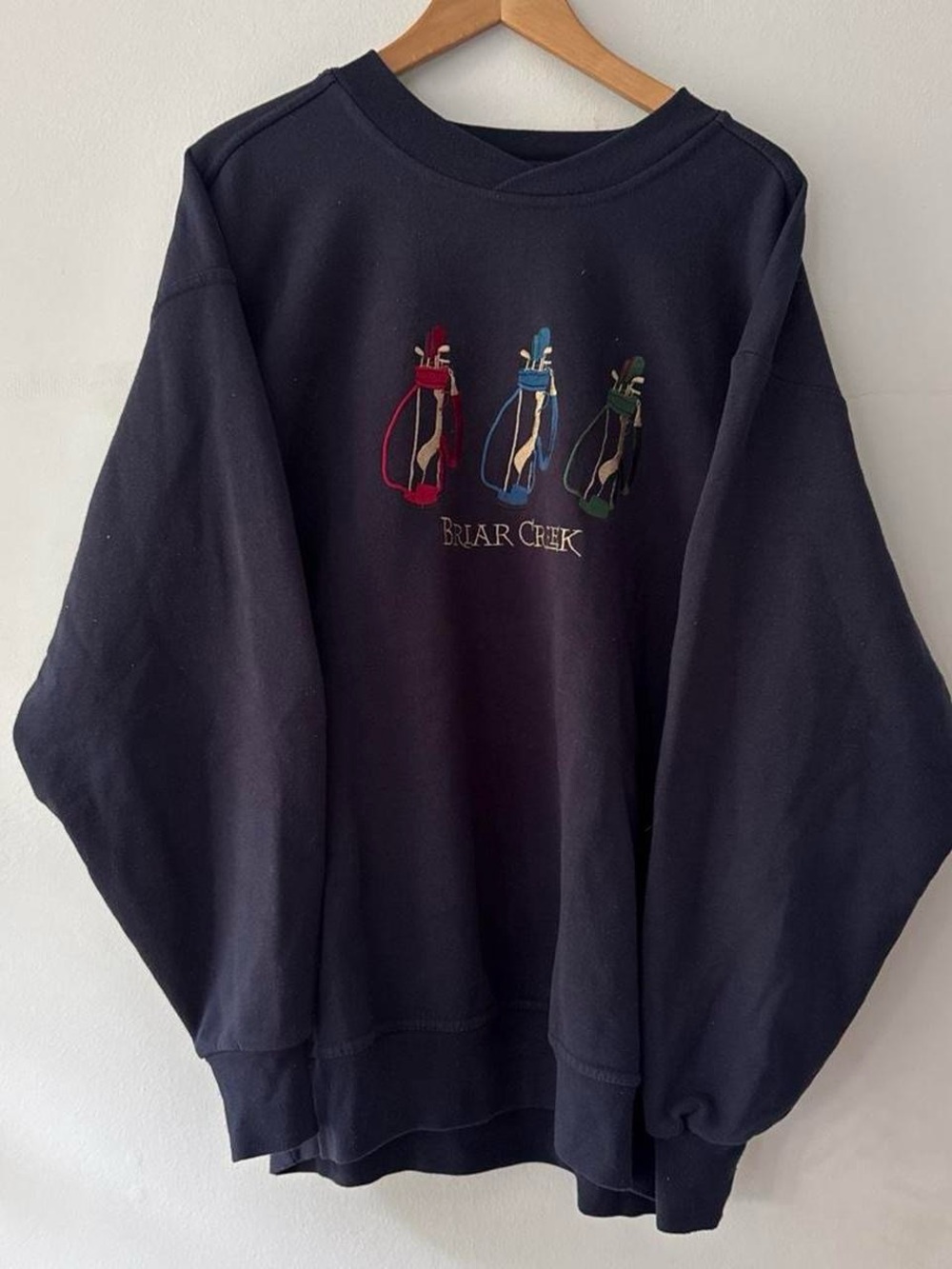 Vintage 90s Briar Creek Golfing Embroidered Crewneck Sweatshirt